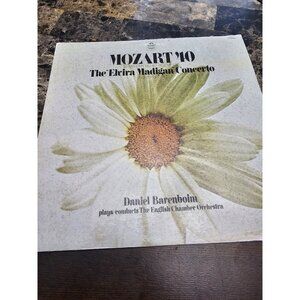 Daniel Barenboim Mozart 40 Elvira Concerto LP Vinyl Record